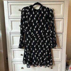 Reiss Yvette Floral Dress